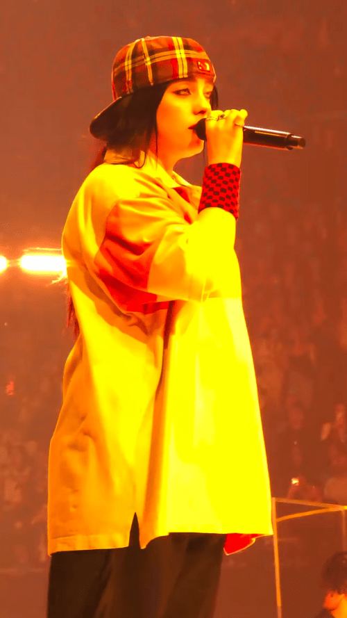 alt="Billie Eilish's baggy clothing style"